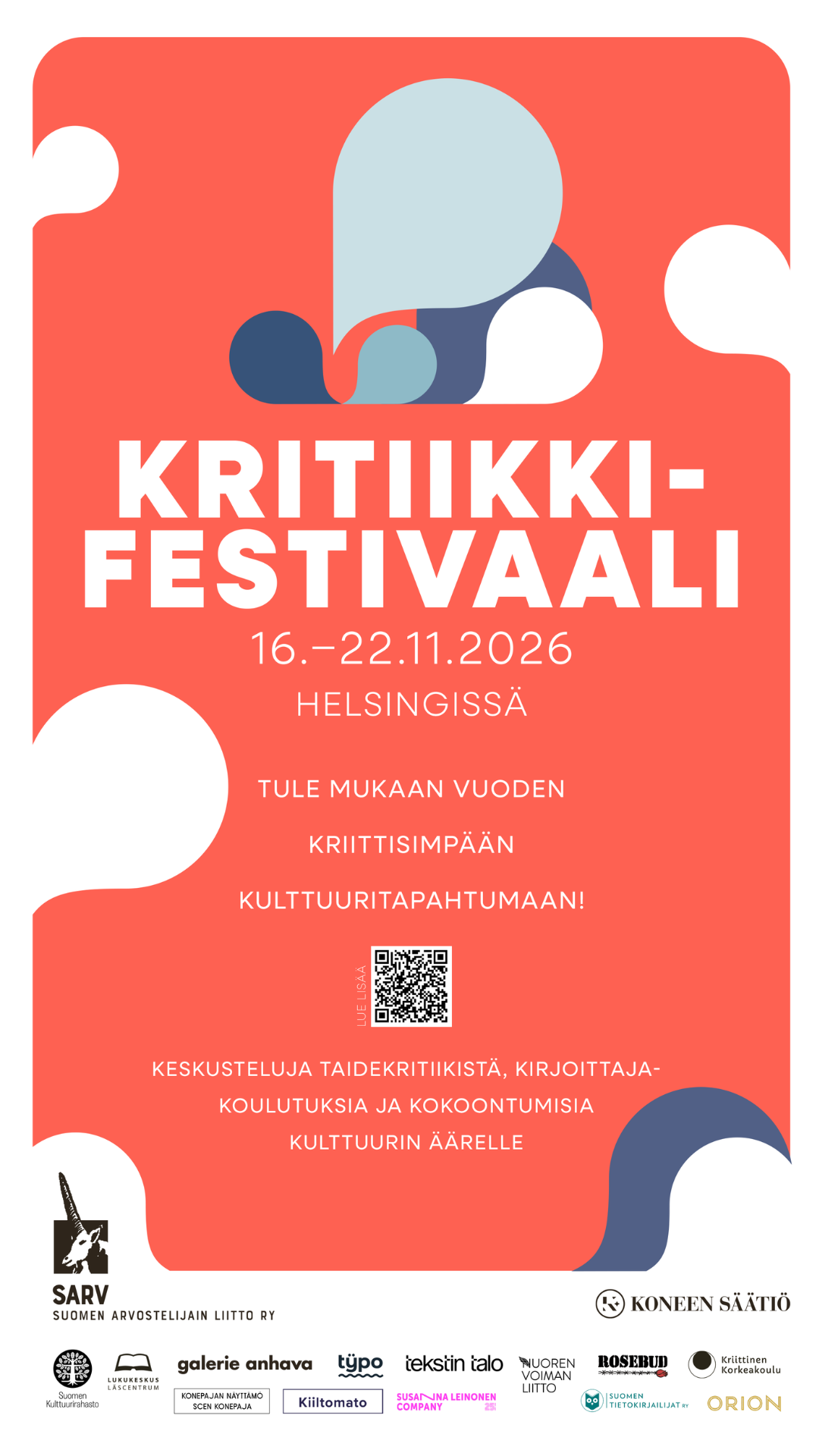 Kritiikkifestivaalin juliste