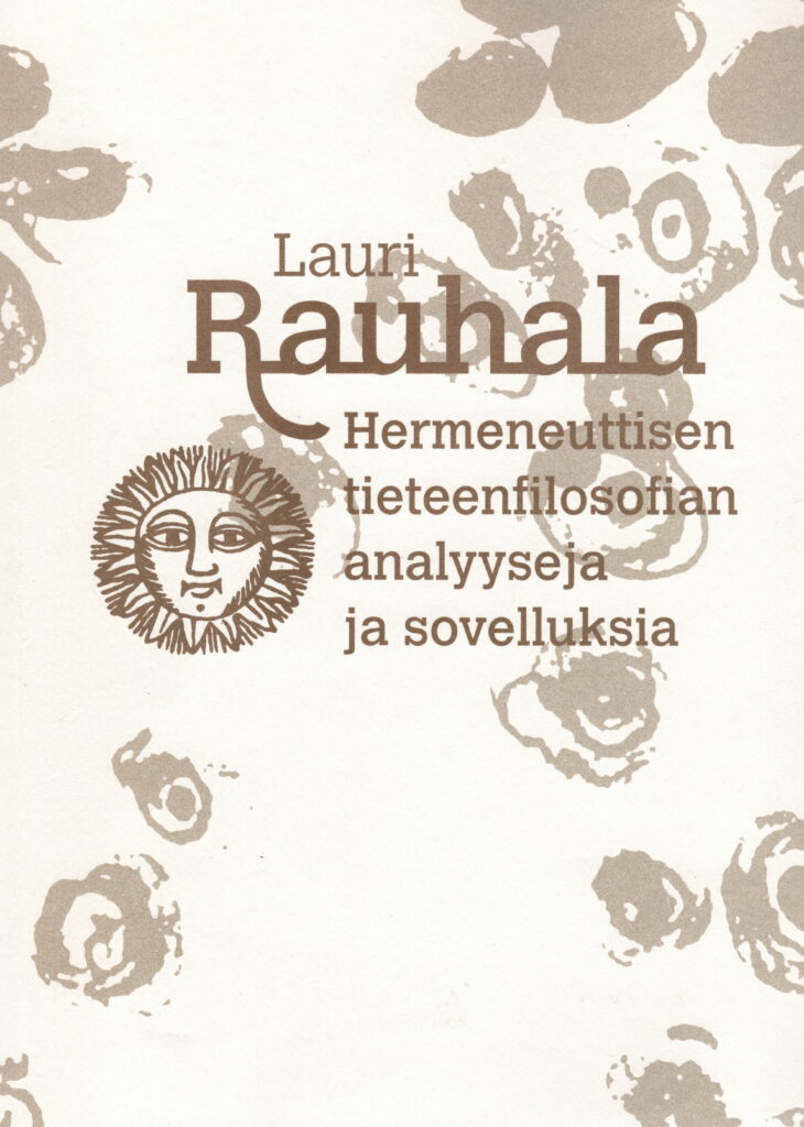 Lauri Rauhalan kirjan kansi