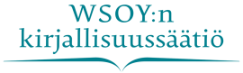 WSOY:n kirjallisuussäätiön logo